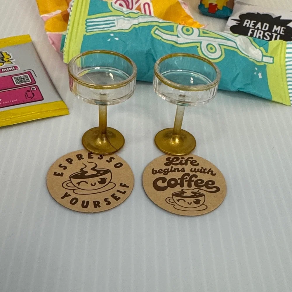 💚NIP. ZURU. Mini Verse Cafe Series 5 - Affogatos (Coffee Desert Drinks)